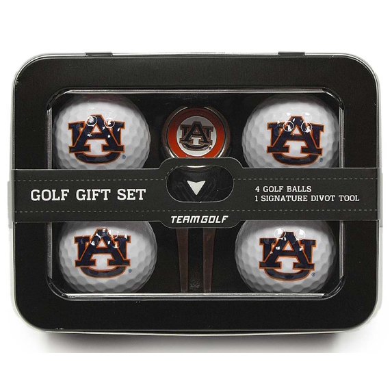 Team Golf Auburn Tigers Golf Balls, 4 Pack