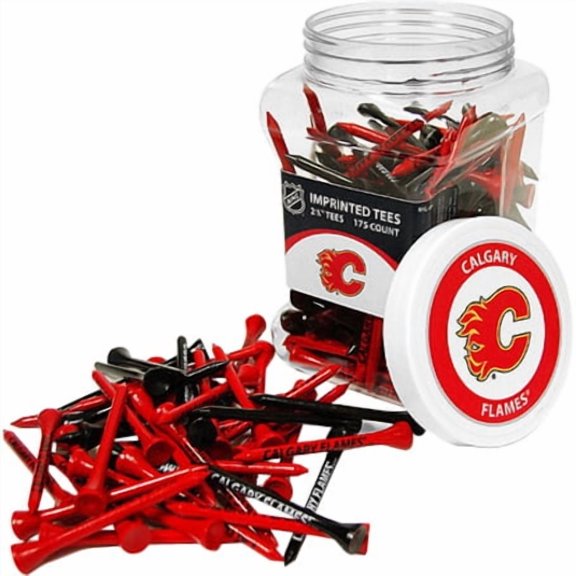 Team Golf Calgary Flames 175 Tee Jar