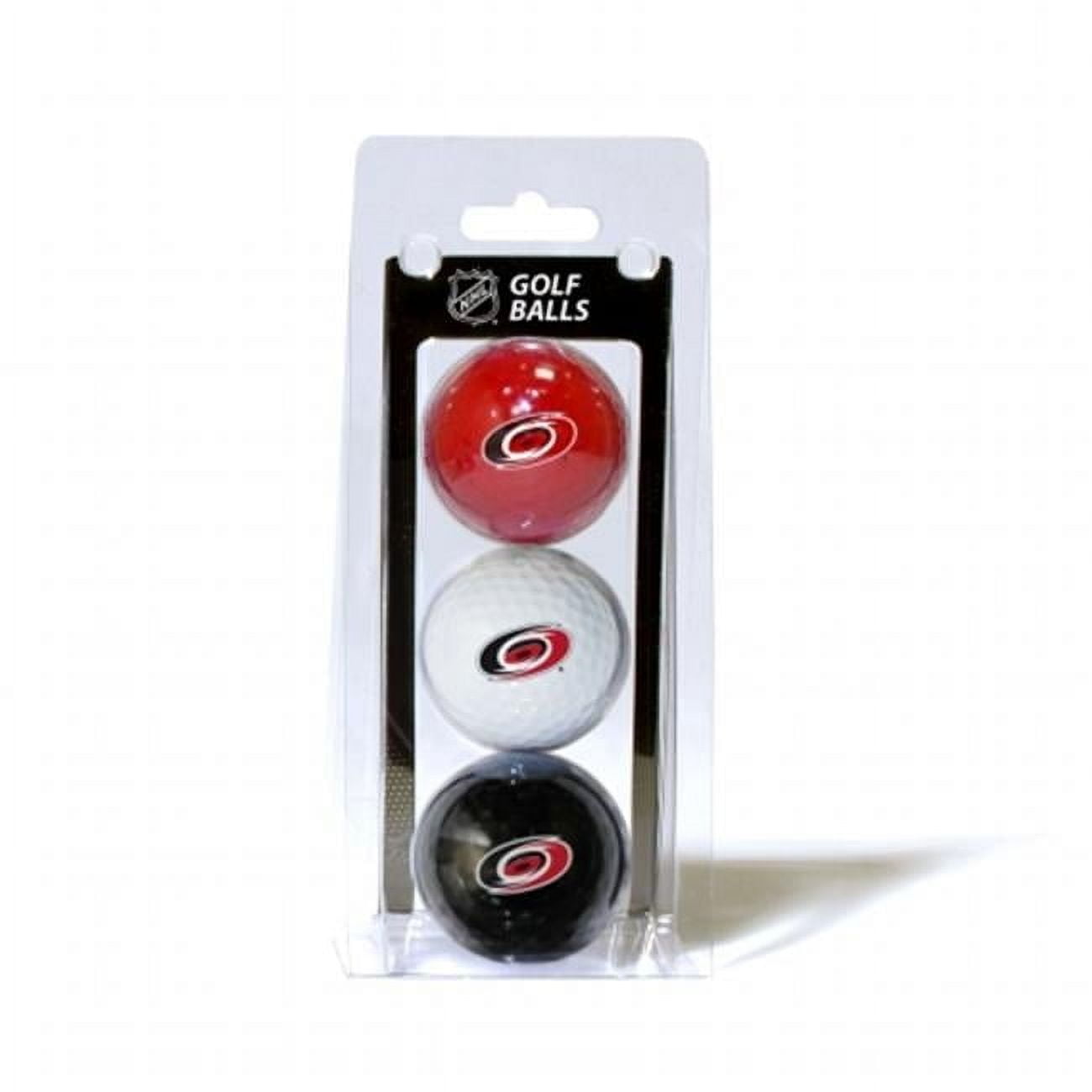 Team Golf Carolina Hurricanes Golf Balls, Assorted Colors, 3 Pack