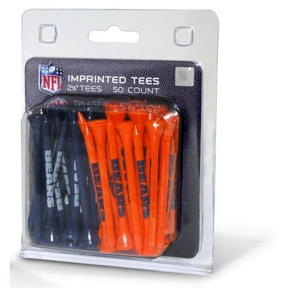 Team Golf Chicago Bears 50 Imprinted Tee Pack