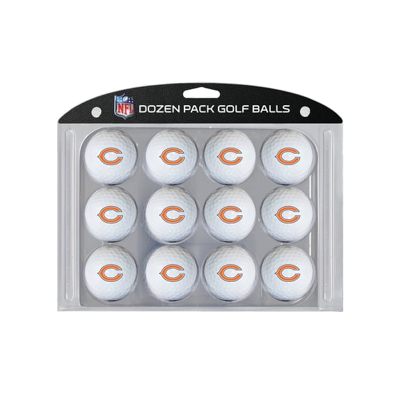 Team Golf Chicago Bears Golf Balls, 12 Pack