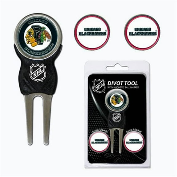Team Golf Chicago Blackhawks Divot Tool Pack