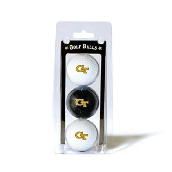 Team Golf Georgia Tech Yellow Jackets Golf Balls, Yellow, 3 Pack