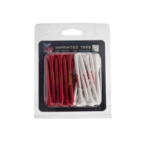 Kansas City Chiefs Golf 50 Tee Pack 31455