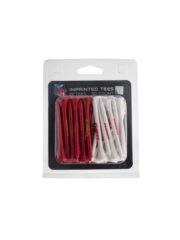 Kansas City Chiefs Golf 50 Tee Pack 31455