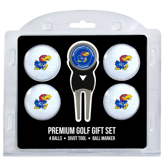 Kansas Jayhawks 4-Ball Gift Set