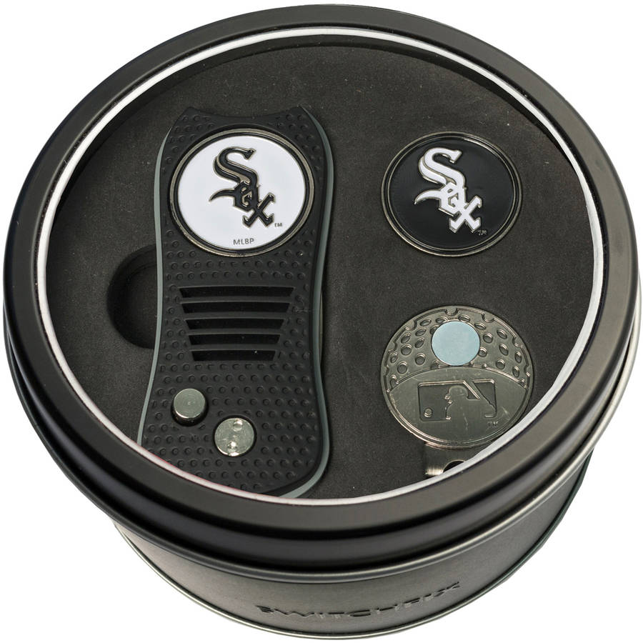Team Golf MLB CHICAGO WHITE SOX Tin Gift Set with Retractable Divot ...