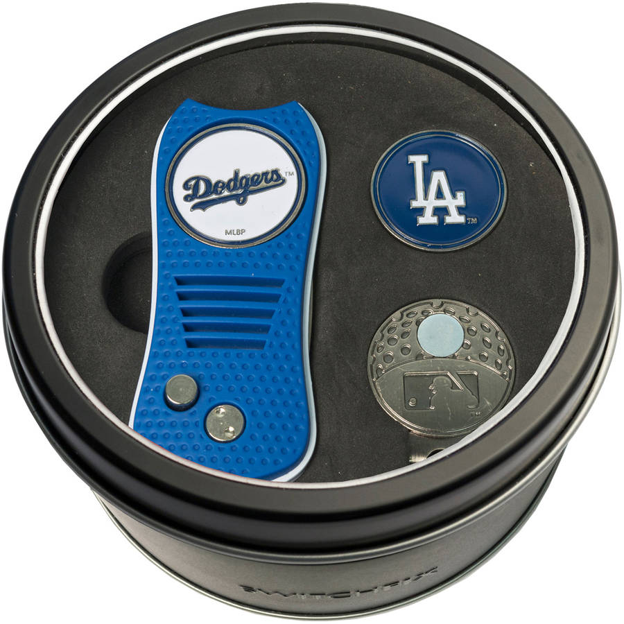 Team Golf MLB LOS ANGELES DODGERS Tin Gift Set with Retractable Divot ...