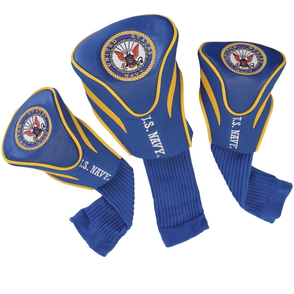 Navy Midshipmen 3-Piece Contour Head Cover Set