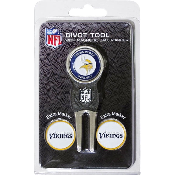Team Golf Minnesota Vikings Divot Tool and Marker Set