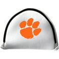 thumbnail image 1 of Team Golf NCAA CLEMSON Putter Cover - Mallet (White) - Printed, 1 of 3