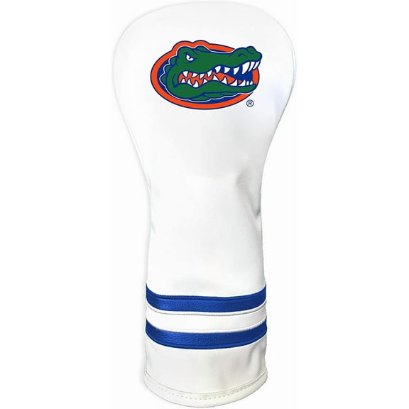 Team Golf NCAA FLORIDA White Vintage Fairway Head Cover