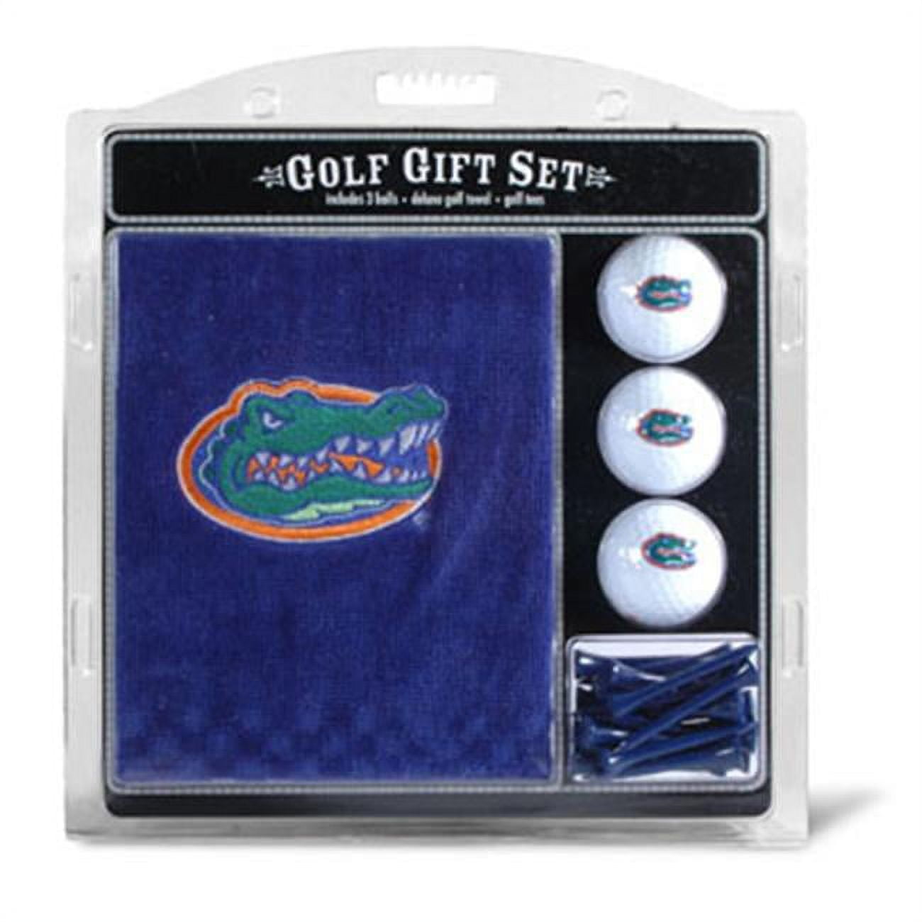 Team Golf NCAA Florida Gators Embroidered Golf Towel, 3 Golf Ball, and