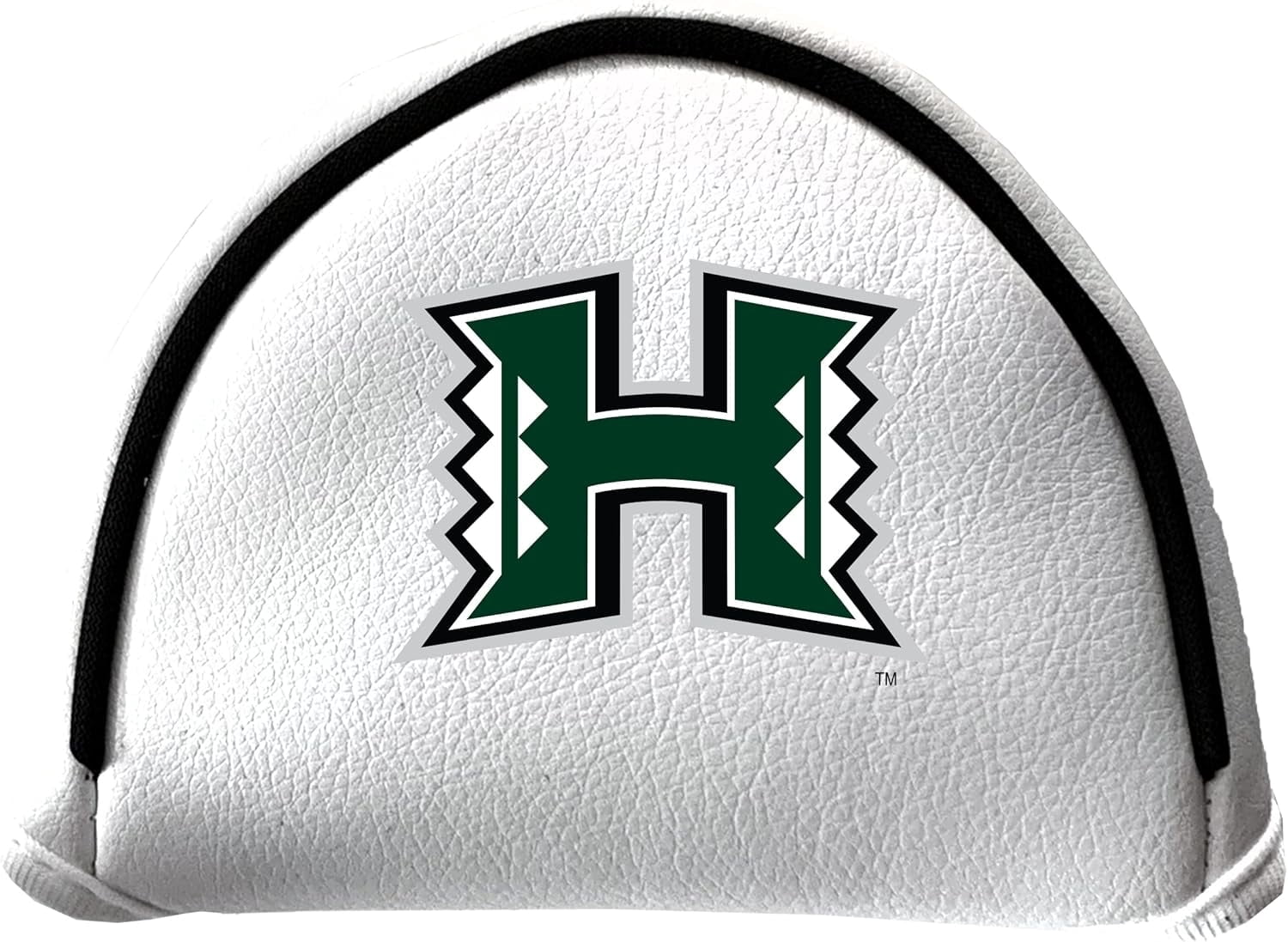 Team Golf NCAA HAWAII Putter Cover - Mallet (White) - Printed