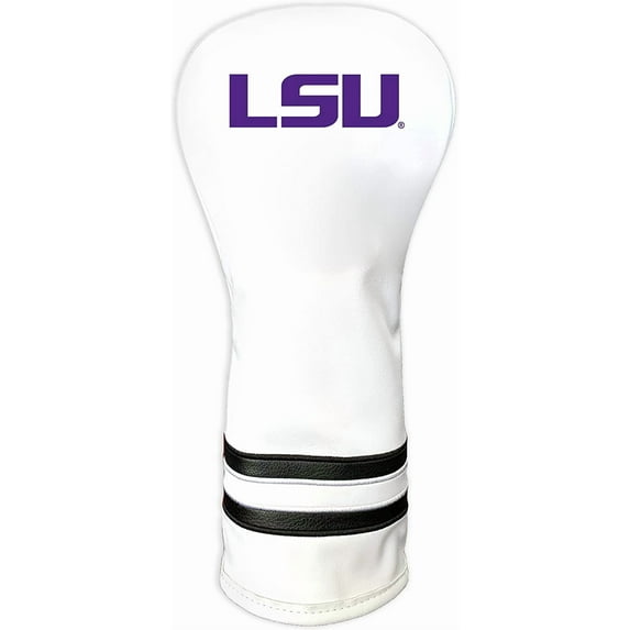 Team Golf NCAA LOUISIANA ST White Vintage Fairway Head Cover