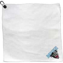 Team Golf NCAA MAINE Microfiber Towel - 15" X 15" (White)