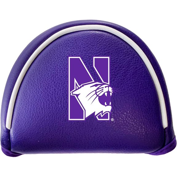Team Golf NCAA NORTHWESTERN Putter Cover - Mallet (Color) - Printed