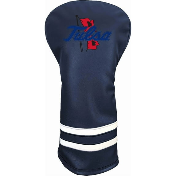 Team Golf NCAA TULSA Vintage Driver Headcover (Color) - Printed