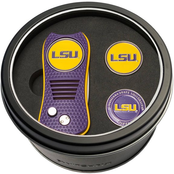 Team Golf NCAA Tin Gift Set with Switchfix Divot Tool and 2 Ball Markers