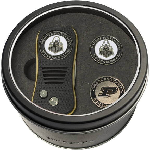 Team Golf NCAA Tin Gift Set with Switchfix Divot Tool and 2 Ball Markers
