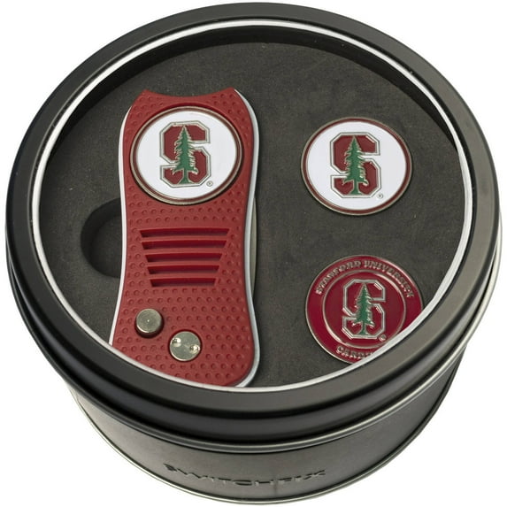 Team Golf NCAA Tin Gift Set with Switchfix Divot Tool and 2 Ball Markers