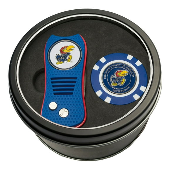 Team Golf NCAA Tin Gift Set with Switchfix Divot Tool and Golf Chip