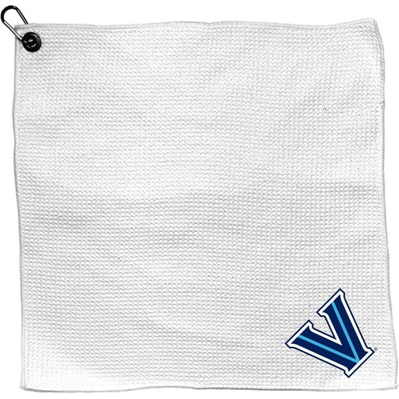 Team Golf NCAA VILLANOVA Microfiber Towel - 15" X 15" (White)