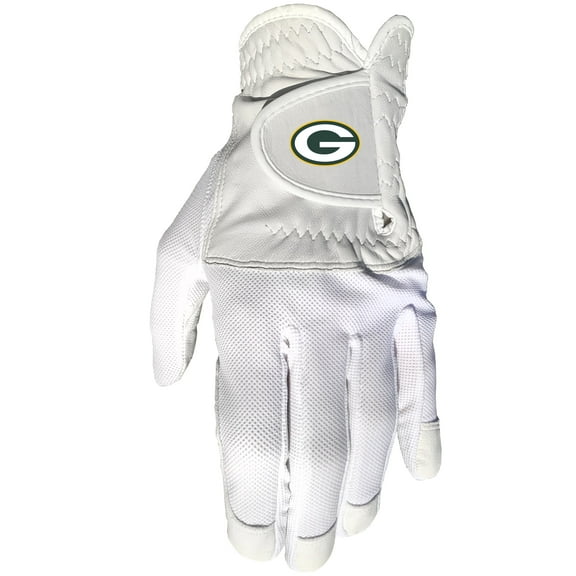 Team Golf NFL GREEN BAY PACKERS Cool Mesh With Cabretta Leather - One Size - Mens Left