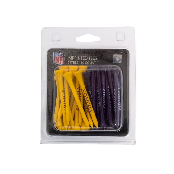 Team Golf NFL Minnesota Vikings Pack Of 50 Golf Tees