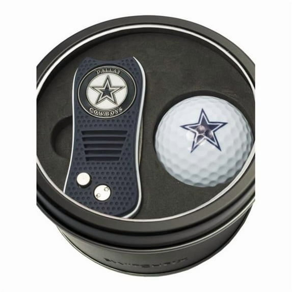 Team Golf NFL Tin Gift Set with Switchfix Divot Tool and Golf Ball