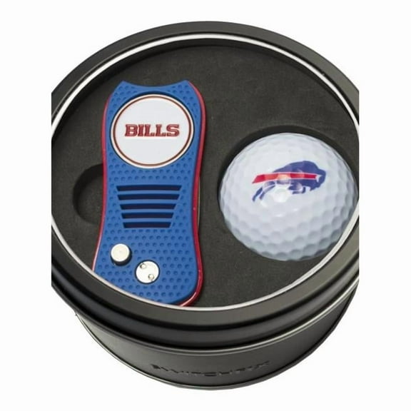 Team Golf NFL Tin Gift Set with Switchfix Divot Tool and Golf Ball