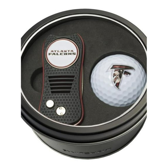 Team Golf NFL Tin Gift Set with Switchfix Divot Tool and Golf Ball