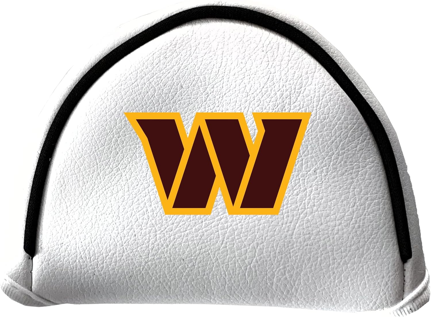 Team Golf NFL WASHINGTON COMMANDERS Putter Cover - Mallet (White) - Printed