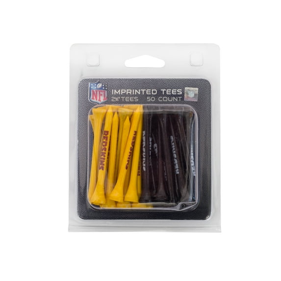 Team Golf NFL Washington Commanders Pack Of 50 Golf Tees