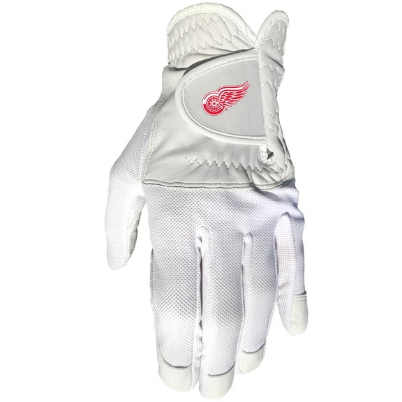 Team Golf NHL DETROIT RED WINGS Cool Mesh With Cabretta Leather - One Size - Mens Left