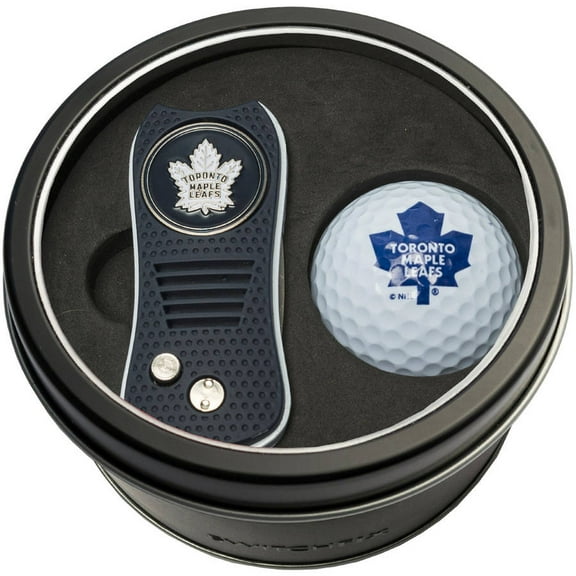 Team Golf NHL Tin Gift Set with Switchfix Divot Tool and Golf Ball