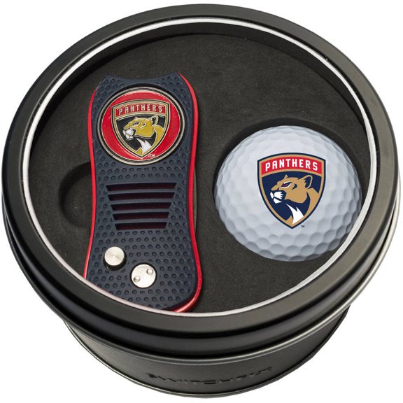 Team Golf NHL Tin Gift Set with Switchfix Divot Tool and Golf Ball