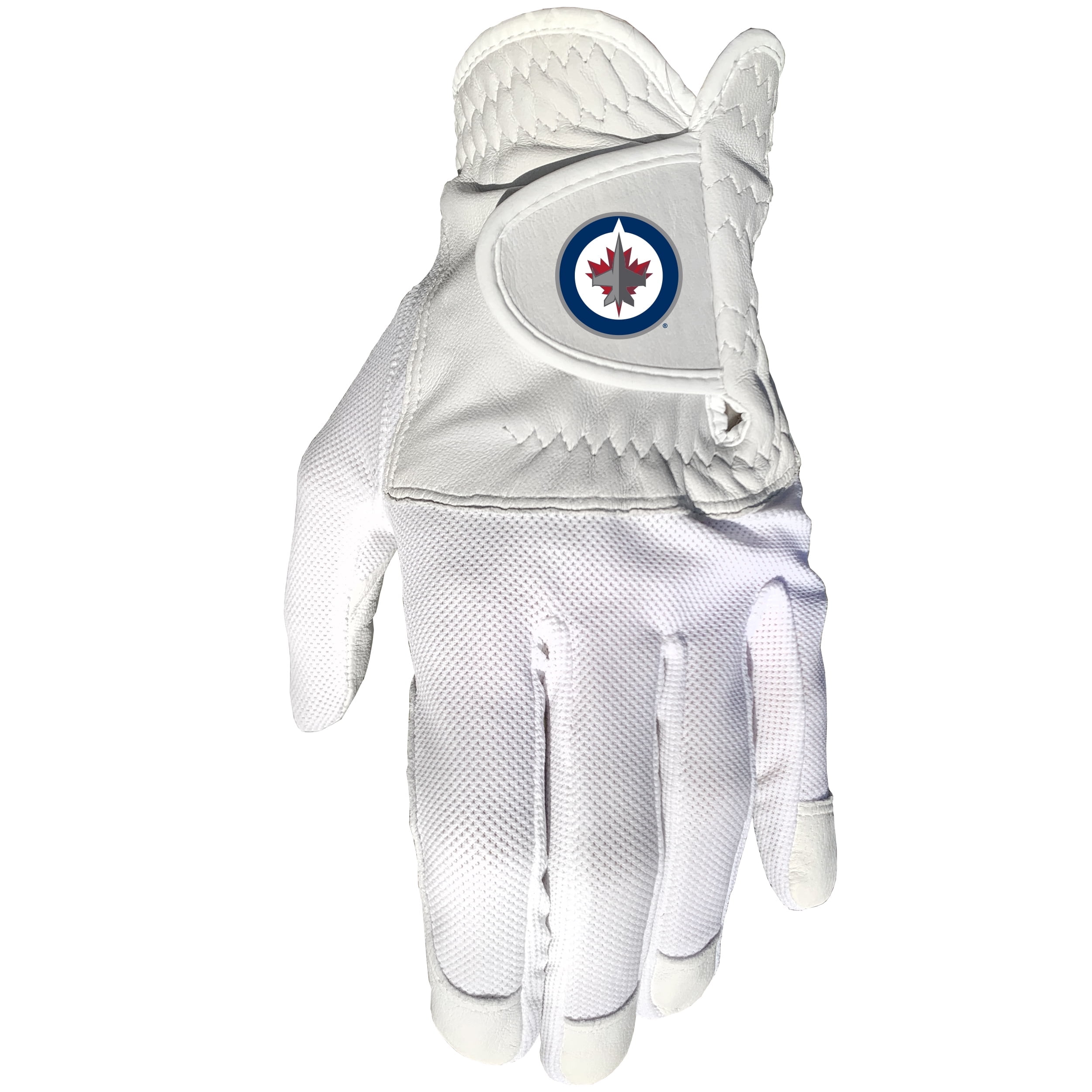 Team Golf NHL WINNIPEG JETS Cool Mesh With Cabretta Leather - One Size - Mens Left