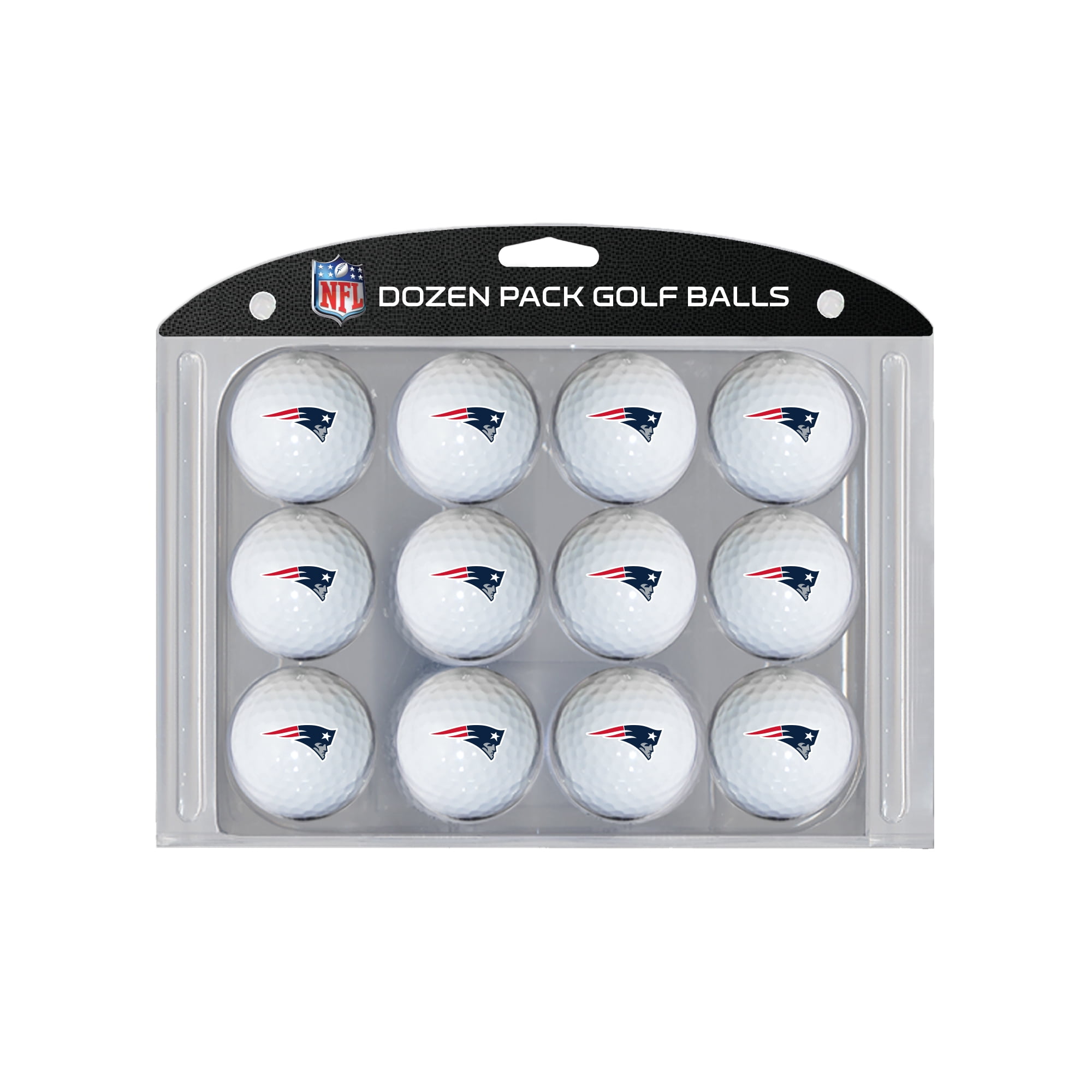 Team Golf New England Patriots Golf Balls, 12 Pack