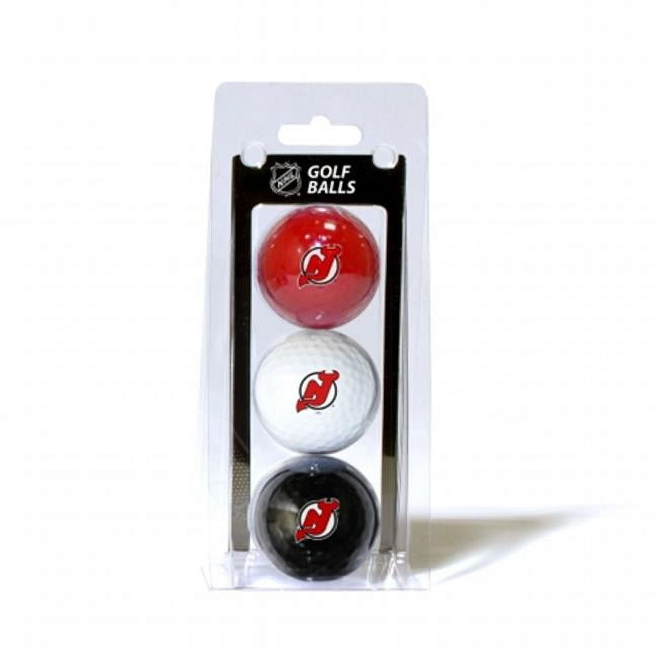 Team Golf New Jersey Devils Golf Balls, Assorted Colors, 3 Pack
