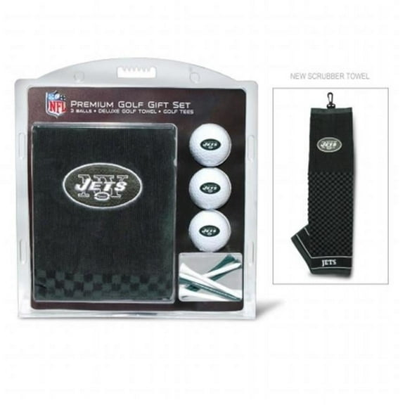 Team Golf  New York Jets Embroidered Towel Gift Set