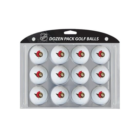 Team Golf Ottawa Senators Golf Balls, 12 Pack