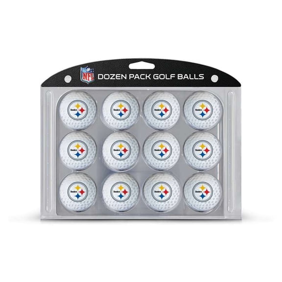 Team Golf Pittsburgh Steelers Golf Balls, 12 Pack
