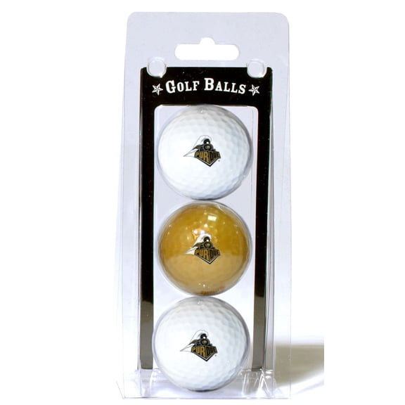 Team Golf Purdue Boilermakers Golf Balls, Assorted Colors, 3 Pack