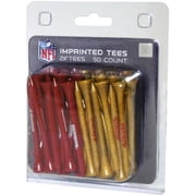 Team Golf San Fransisco 49ERS 50 Imprinted Tee Pack