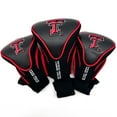 thumbnail image 1 of Texas Tech Red Raiders 3-Pack Contour Headcover Set, 1 of 2