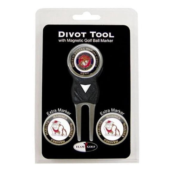 Team Golf US Marines Divot Tool Pack with Signature tool