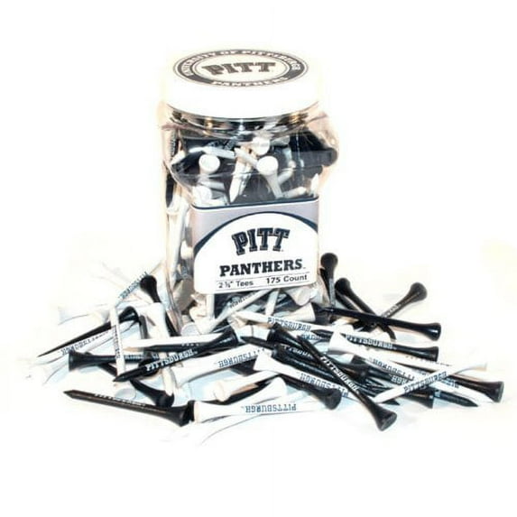 Team Golf NCAA PITTSBURGH Jar Of 175 Golf Tees
