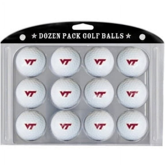 Team Golf Virginia Tech Hokies Golf Balls, 12 Pack