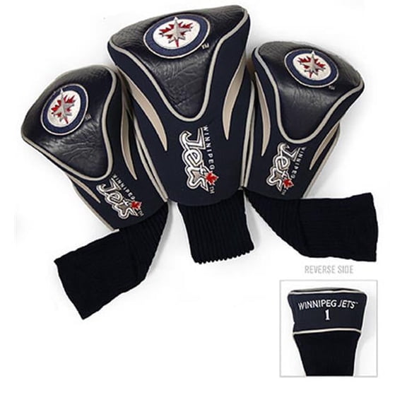 Team Golf Winnipeg Jets 3 Pk Contour Sock Headcovers
